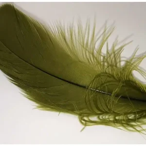 Veniard Husí Peří Goose Shoulder Stiff Medium Olive - Velká sleva