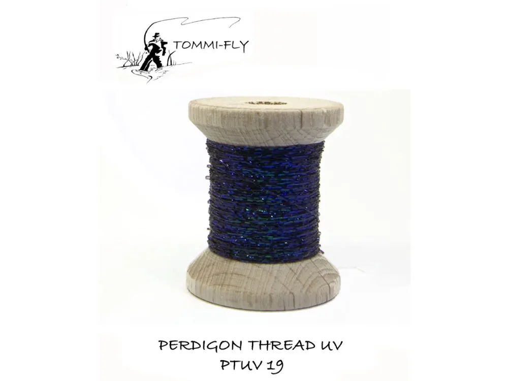 Tommi-Fly Nit UV Perdigon Thread Dark Brown - Premium