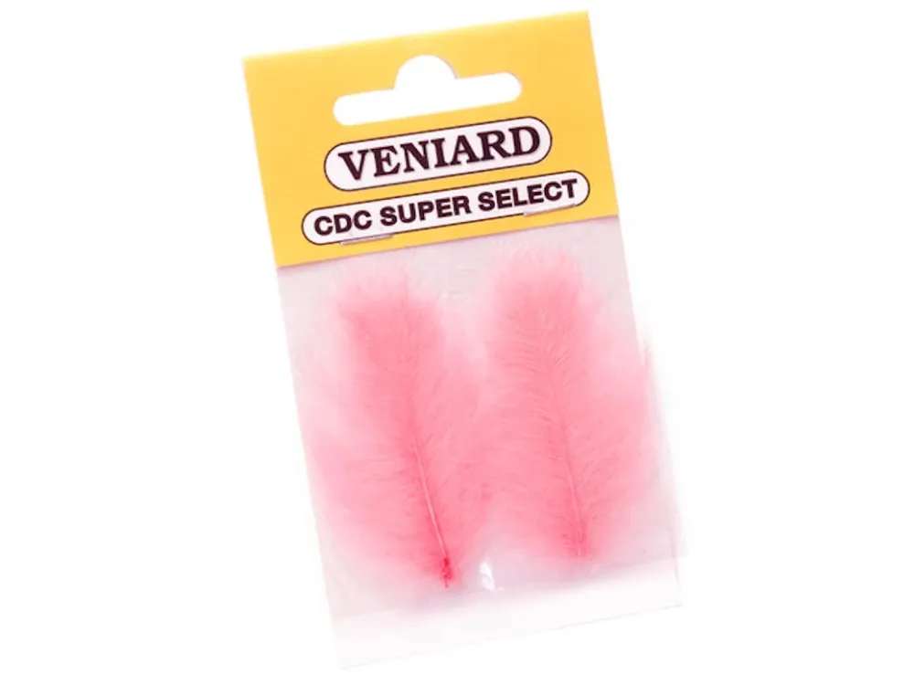 Veniard CDC Peří Super Select CDC Pink - Velká sleva