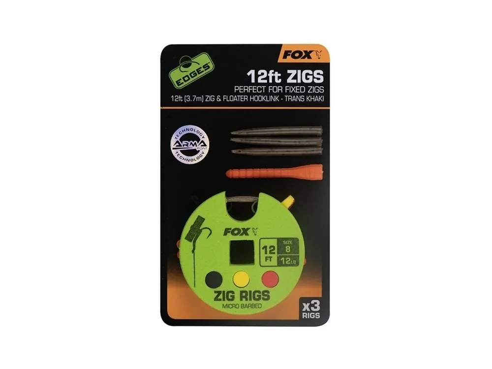 Rychlá doprava | Fox Návazec Fox Edges Zig Rig 3ks