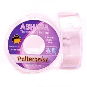Ashima šňůrky, fluocarbon - Poltergeist 25lb fluorcarbon 20m - Rychlá expedice