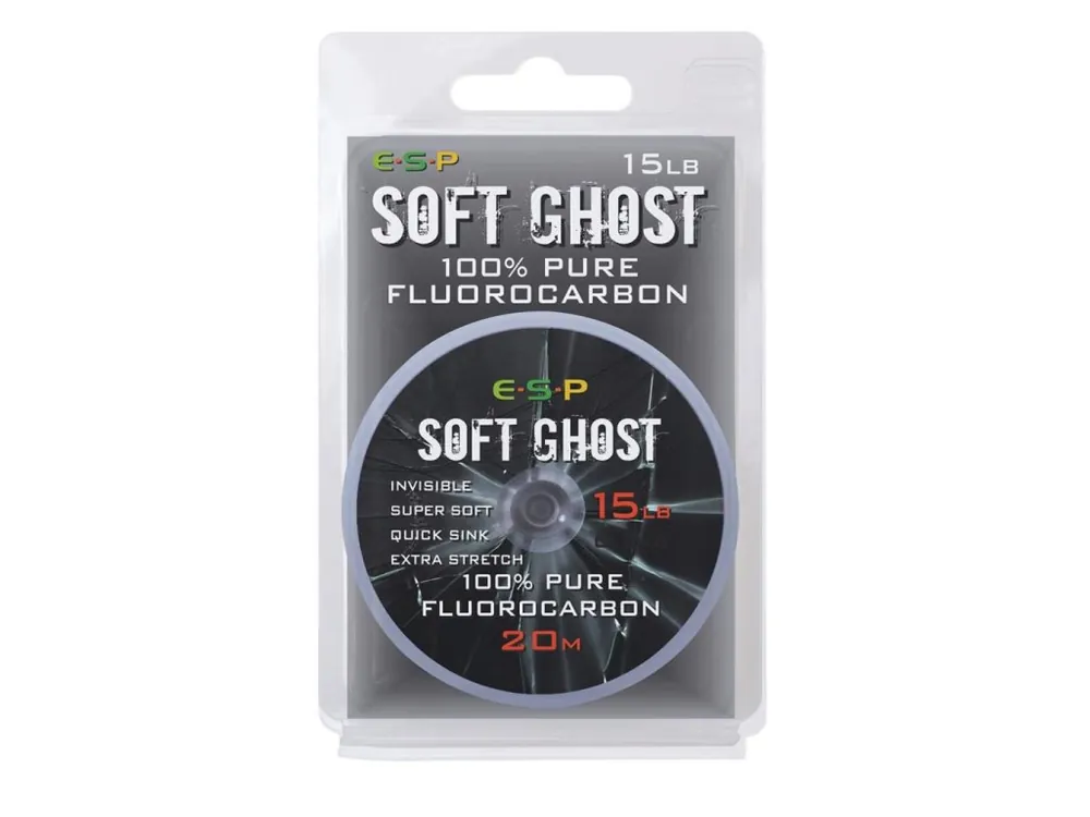 Slevy | ESP fluorocarbon Soft Ghost 15 lb, 20 m