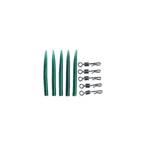 Jaxon Rolling Swivel Quick Change + Anti Tangle Sleeves 5ks - Špičková kvalita