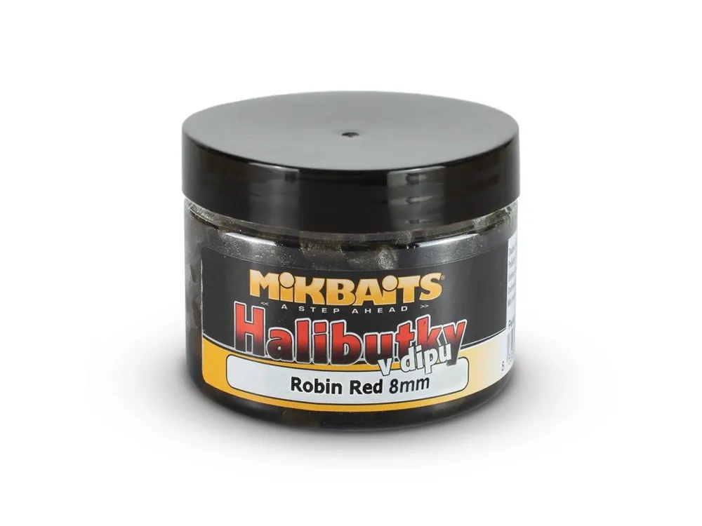 Objednejte nyní - Halibutky v dipu 150ml - Robin Red 8mm