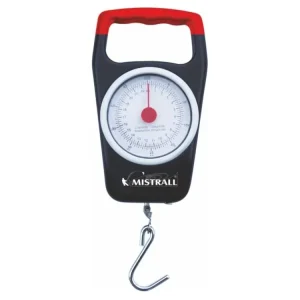 Výhodný nákup - Mistrall váha s metrem do 22kg černočervená