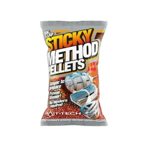 Bait-Tech pelety Sticky Method Micro Red 700 g - Velká sleva