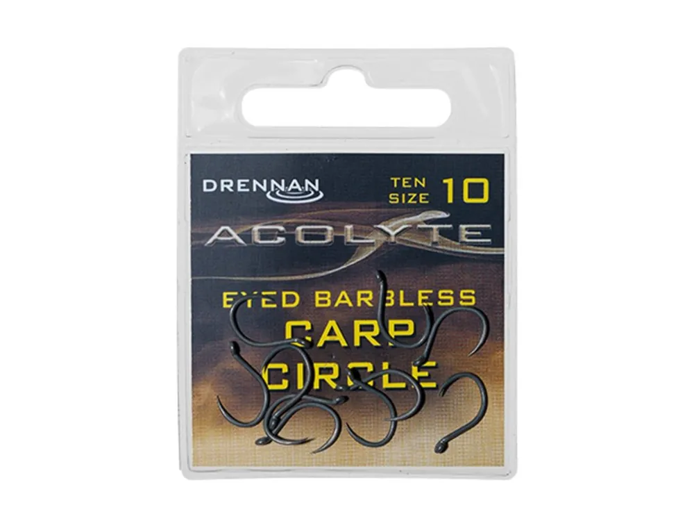 Do vyčerpání zásob - Drennan háčky Acolyte Carp Circle Barbless