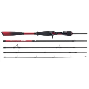 Premium | Iron Claw prut High-V Red² Travel Baitcast 2,13m 17–52g