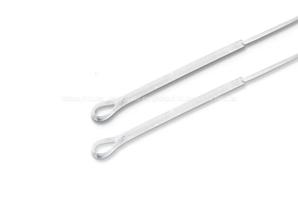 Carp ´R´ Us Návazec Stiff Link Loop & Oval Ring 16,5cm 30lb 3ks - K objednání