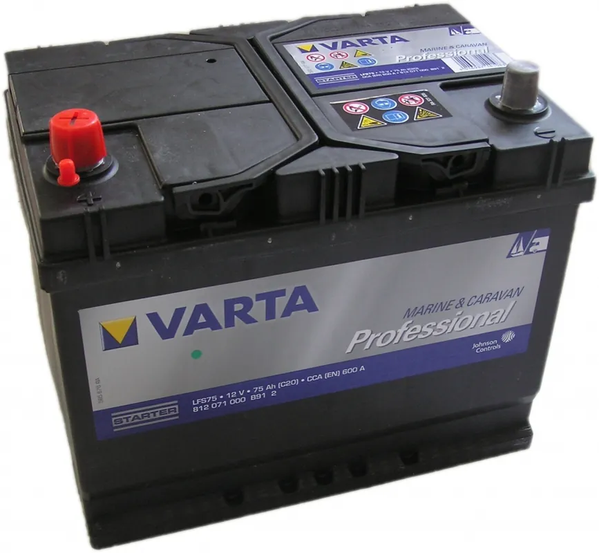 Doporučujeme - Varta Trakční Baterie 75Ah - černá