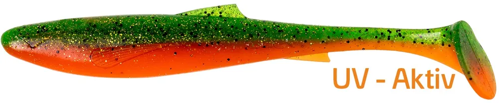 Snadné objednání | Zeck Gumová nástraha - DUDE - Green Fire Velikost nástrahy 7,6 cm