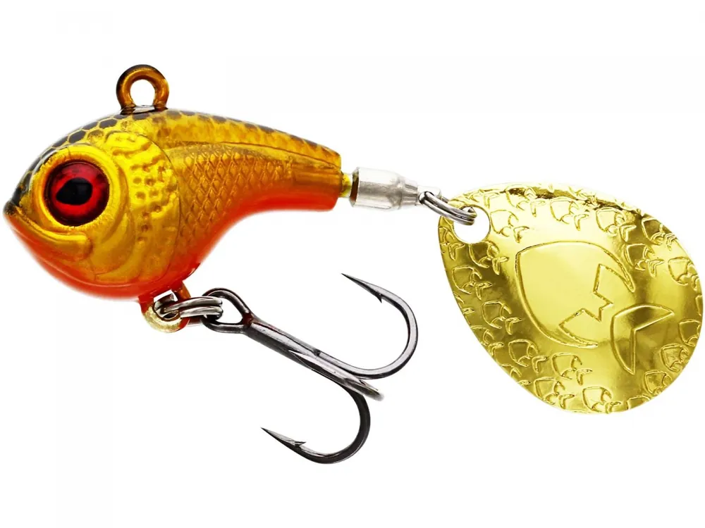 Přidat do košíku | Westin Nástraha DROPBITE SPIN TAIL JIG 3,4CM 17G GOLD RUSH