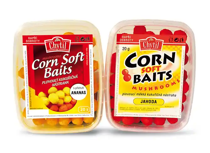 CHYTIL Corn Soft Baits - mushrooms 20 g Krab | Nově v sortimentu