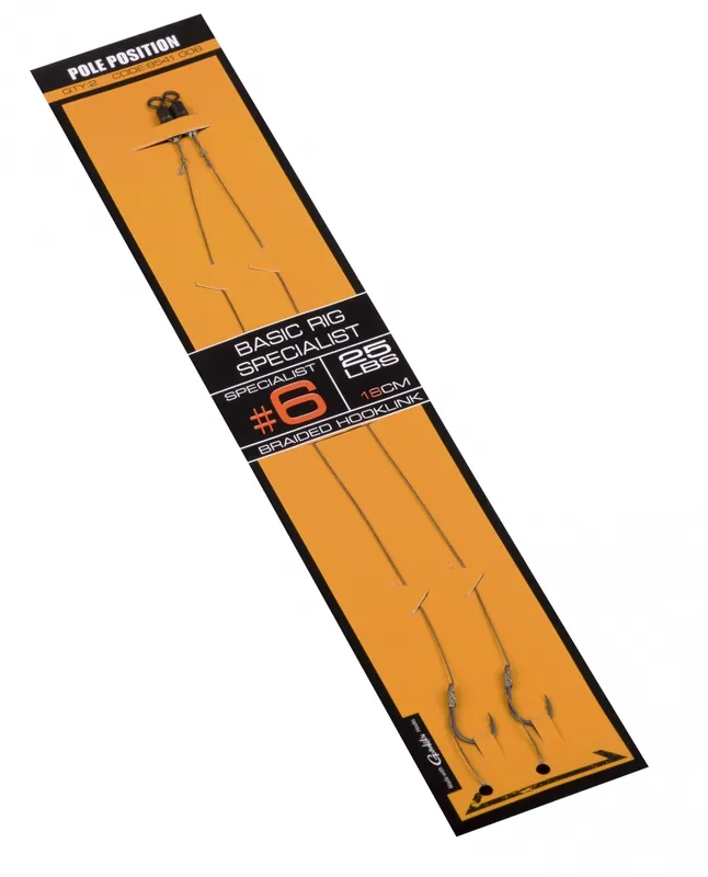 Pole Position Hotové návazce Basic Rig Specialist 25 lb vel. 8 | Objednat nyní